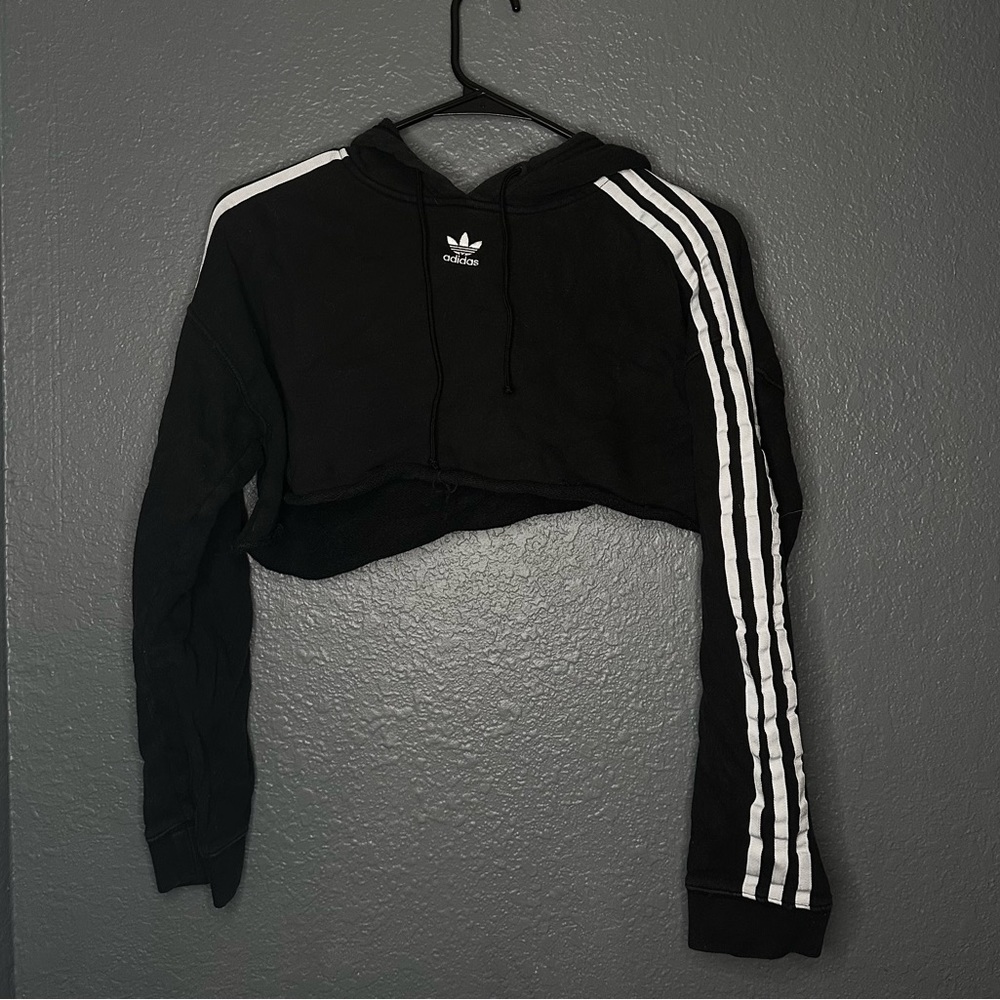 Adidas cropped hoodie